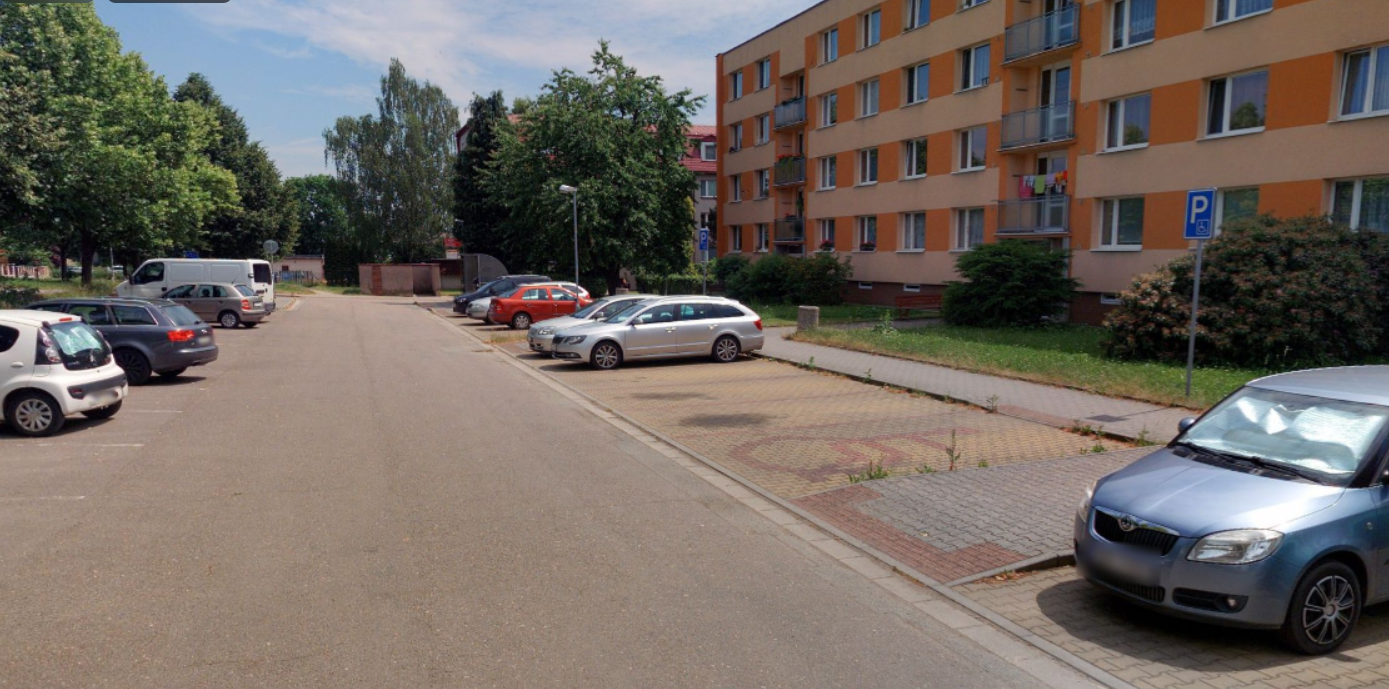 Parkoviště ul. V Aleji, Letohrad