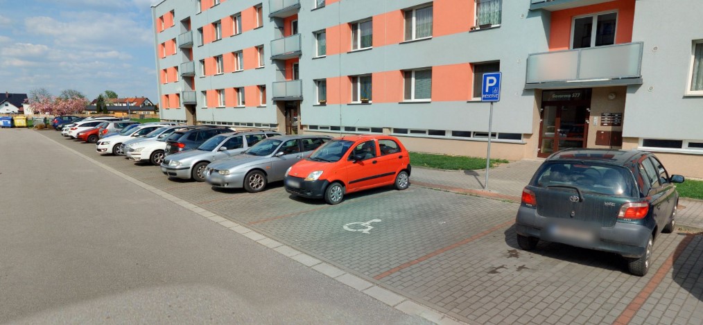 Parkoviště ul. Gen. Govorova, Smiřice