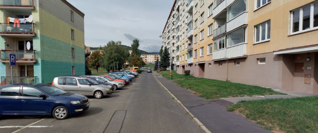 Parkoviště ul. Pionýrů, Miřetice u Klášterce nad Ohří