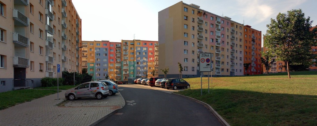 Parkoviště ul. Ječná, Miřetice u Klášterce nad Ohří