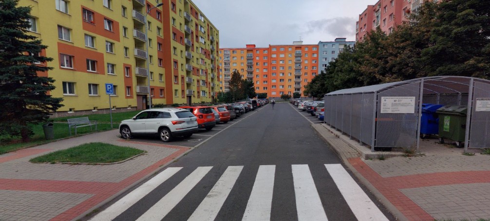 Parkoviště Družstevní ul., Klášterec nad Ohří