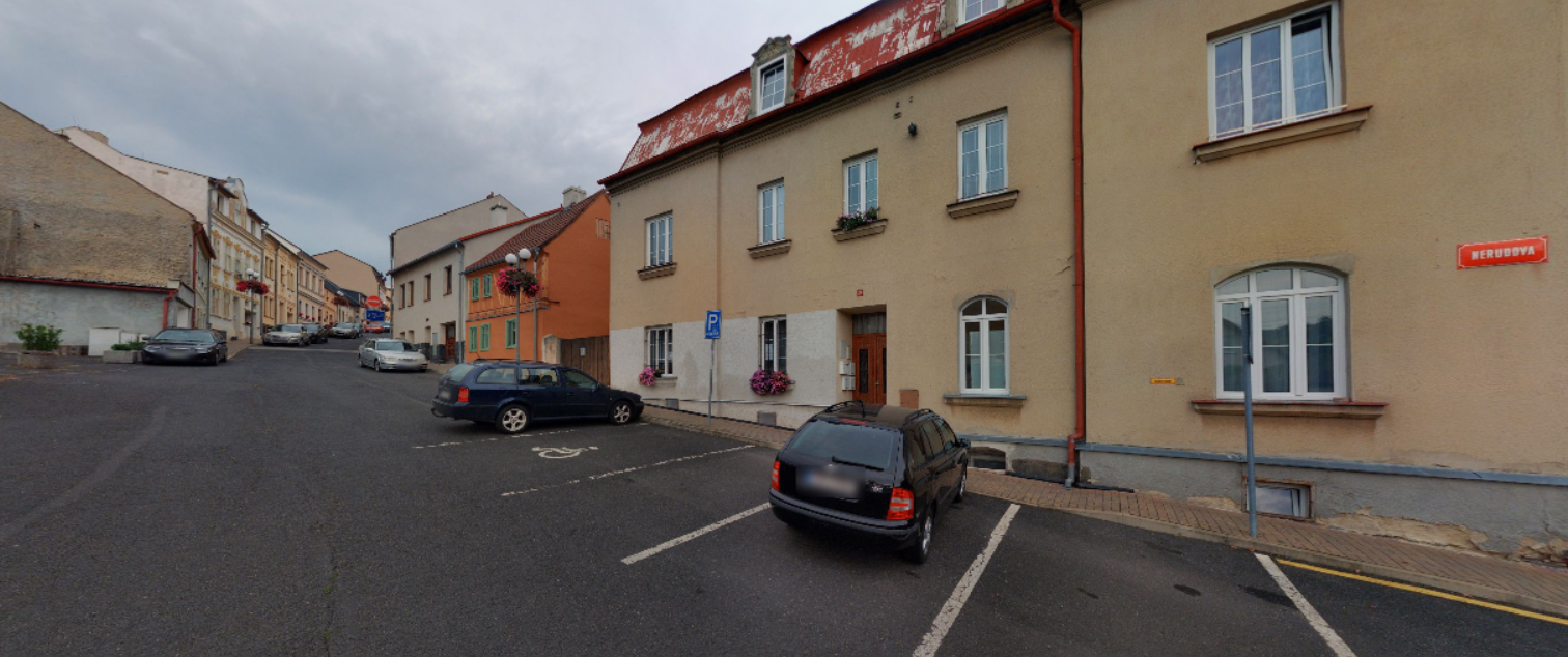 Parkoviště Nerudova ul., Kadaň