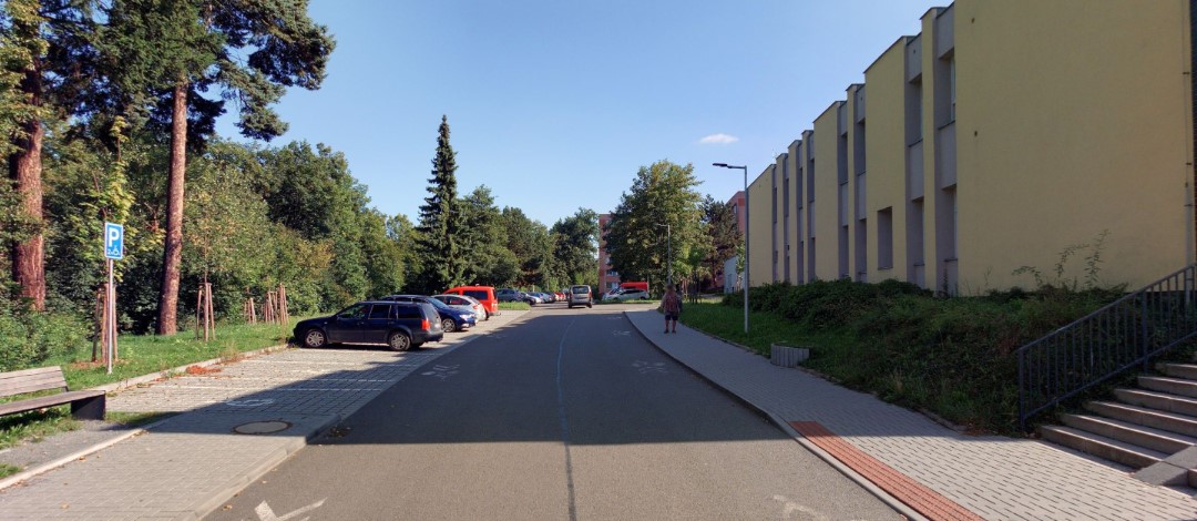 Parkoviště sídliště Míru, Odry