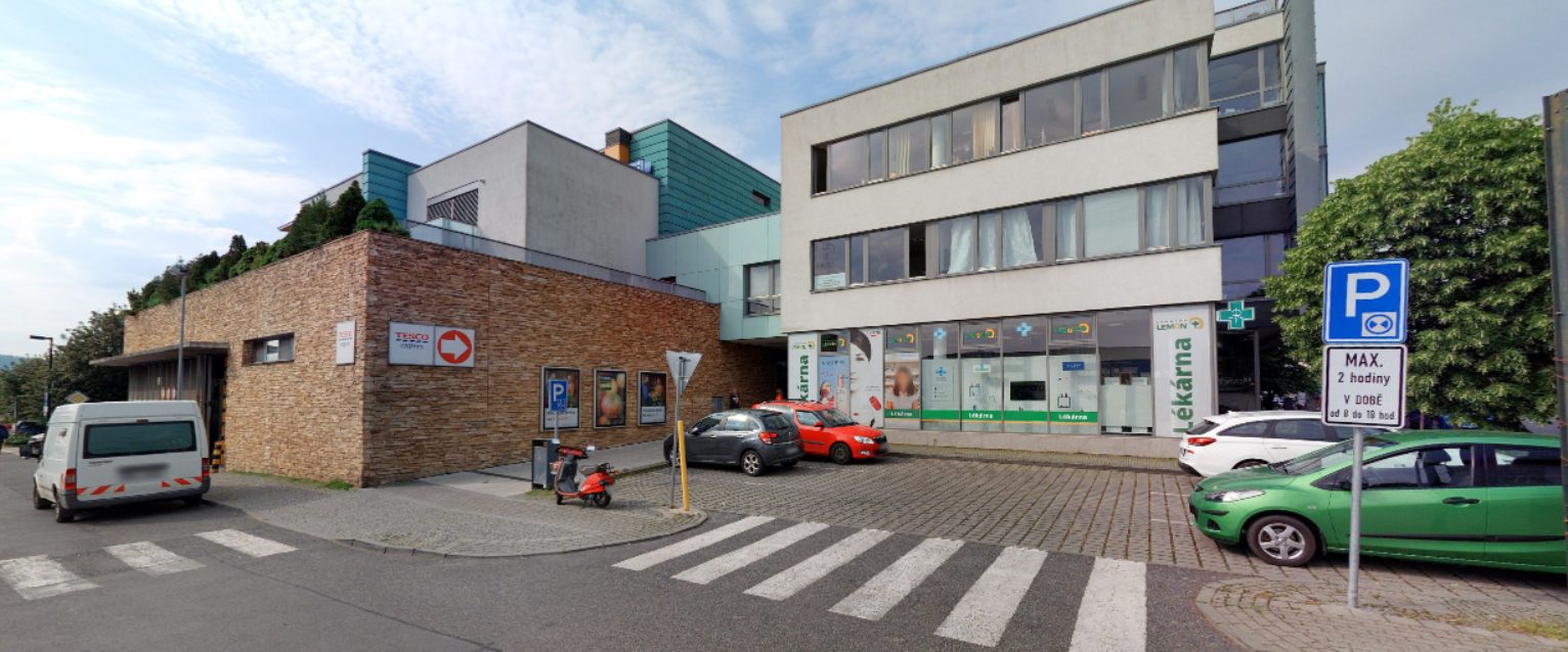 Parkoviště Táborská ul., Černošice