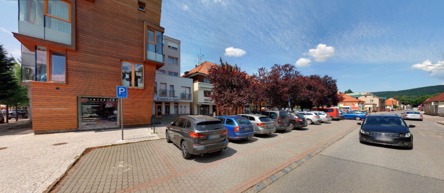 Parkoviště Palackého ul., Dobřichovice