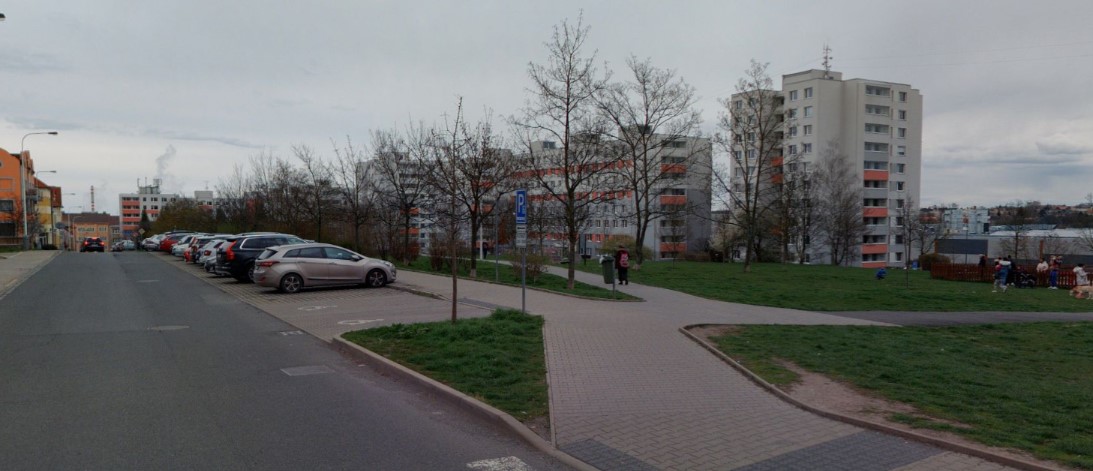 Parkoviště ul. Leoše Janáčka, Kladno