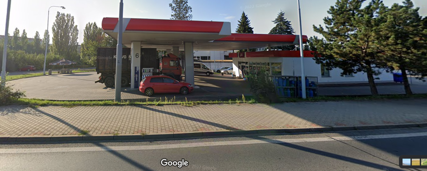 ORLEN Jateční ul., Plzeň 