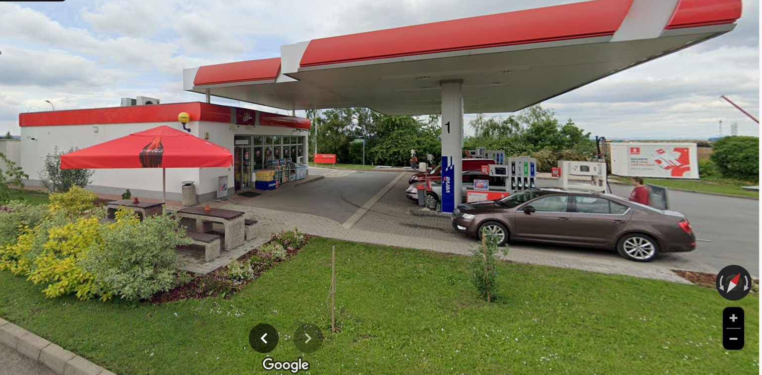 ORLEN ul. Dukelských hrdinů, Slaný
