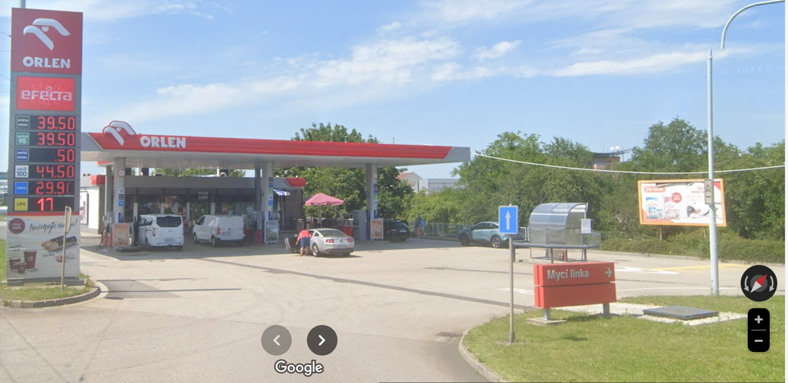 ORLEN Nádražní, České Budějovice 