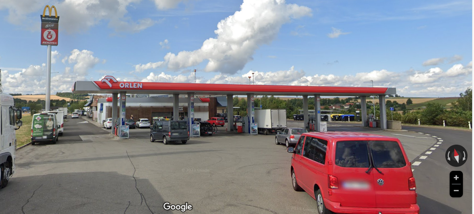 ORLEN Miličín D3 - 63,4 km, Mitrovice LS