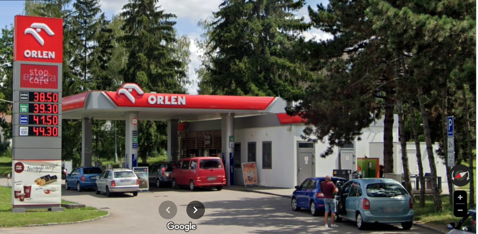 ORLEN Pardubická ul., Přelouč