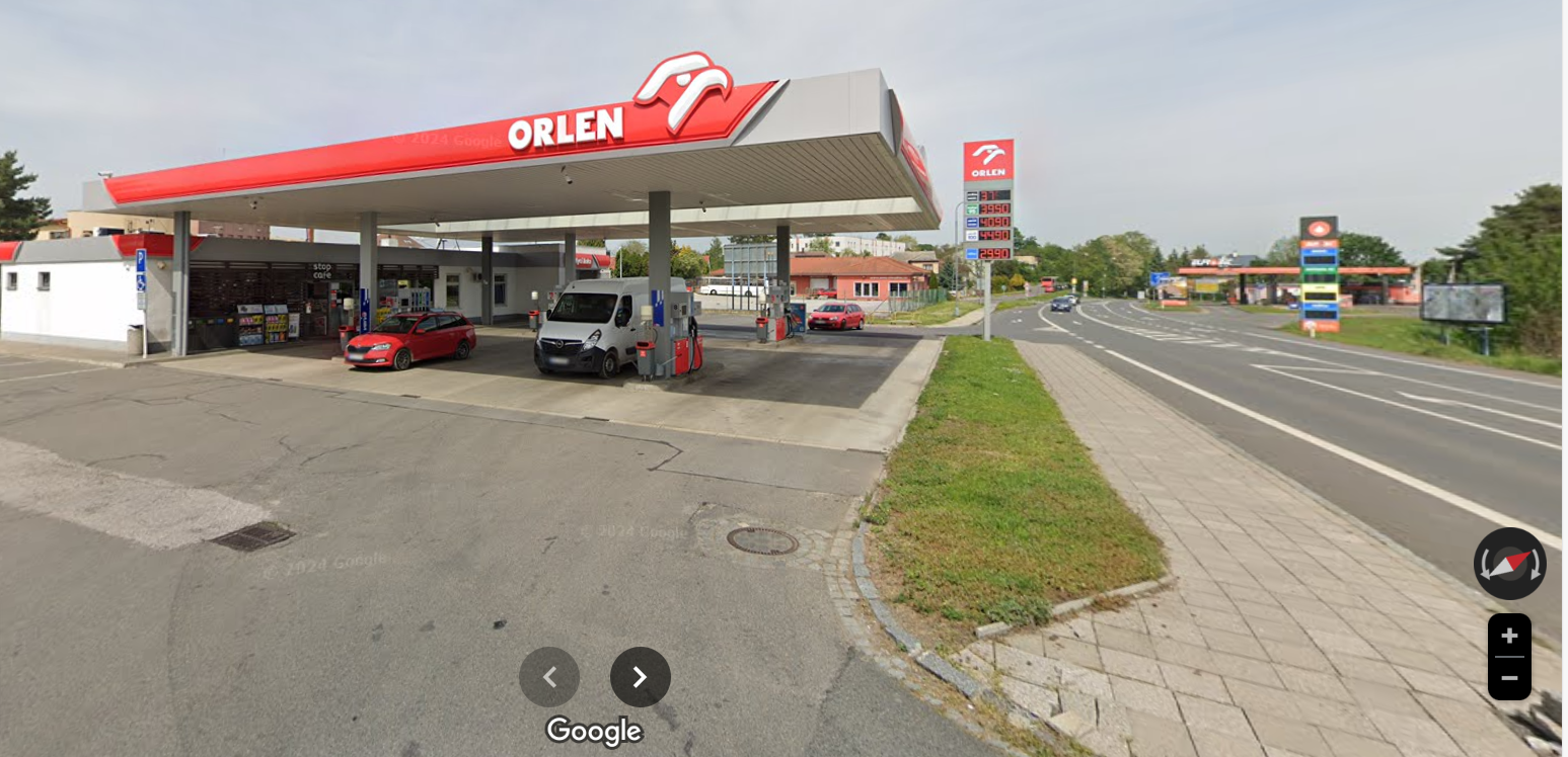 ORLEN ul. Obce Ležáků, Chrudim 