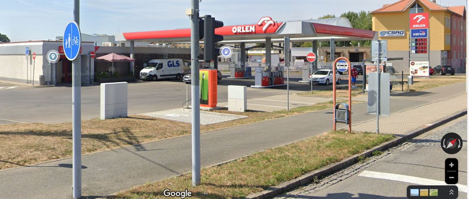 ORLEN ul. Maršála Malinovského, Uherské Hradiště