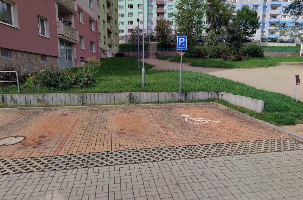 Parkoviště Dřevařská, Cheb 
