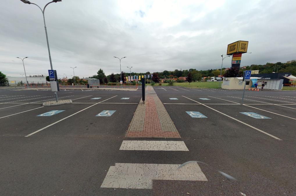 Parkoviště Plzeňská ul., Žatec nový, 