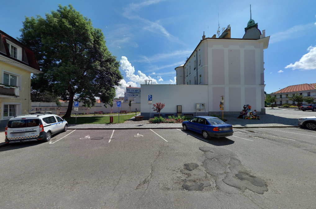 Parkoviště nám. E. Beneše, Milevsko