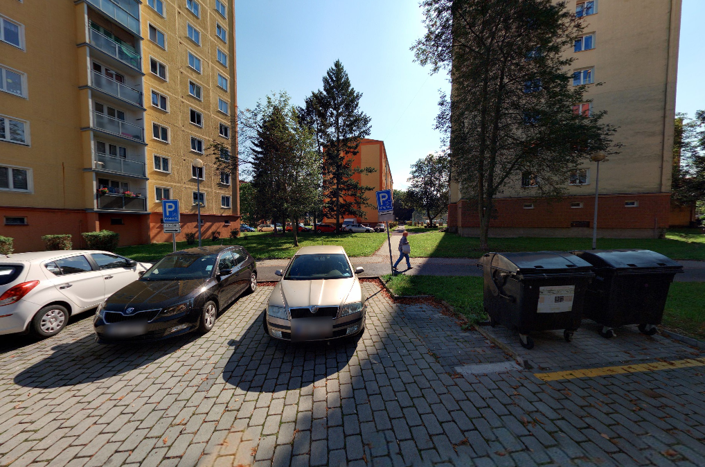Parkoviště Růžové nám., Sokolov 