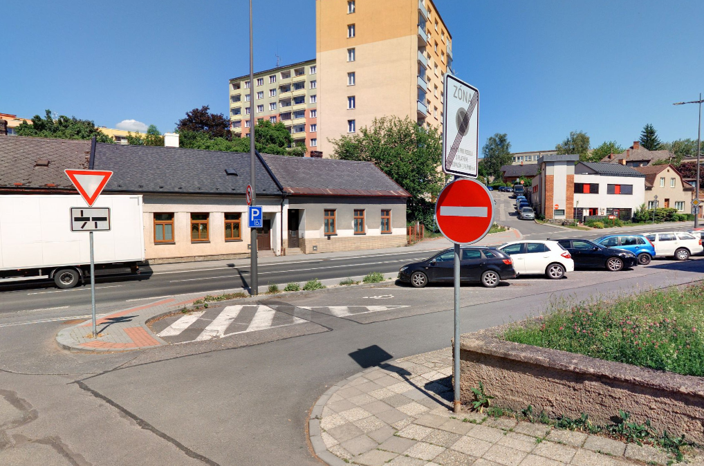 Parkoviště Moravská ul., Česká Třebová 