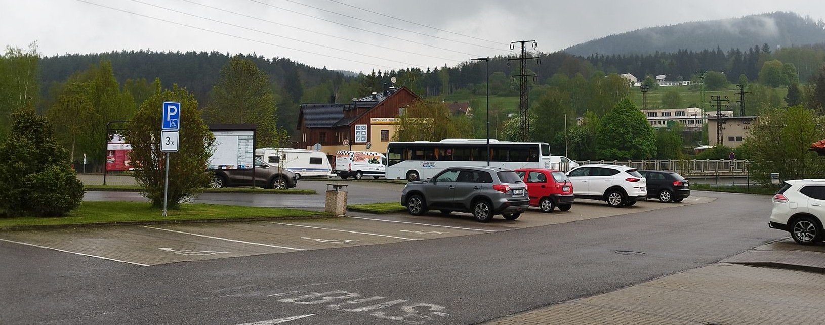 Parkoviště ul. Míru, Vyšší Brod