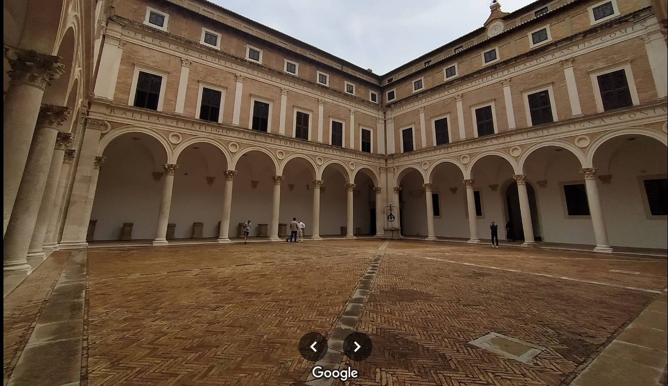 Národní galerie v Marche, Urbino, Itálie