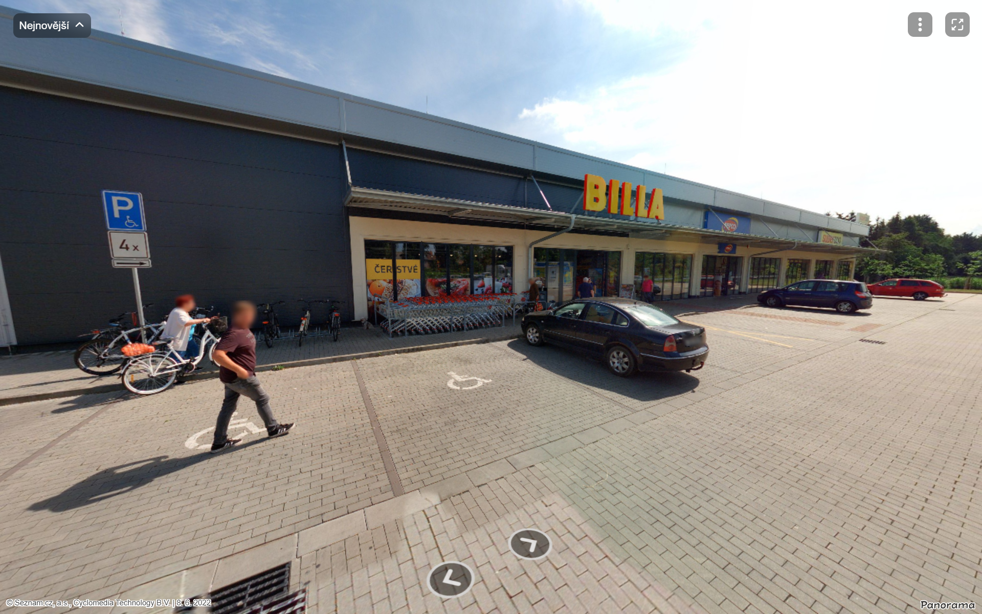 Parkoviště ul. U Bažantnice, Poděbrady 