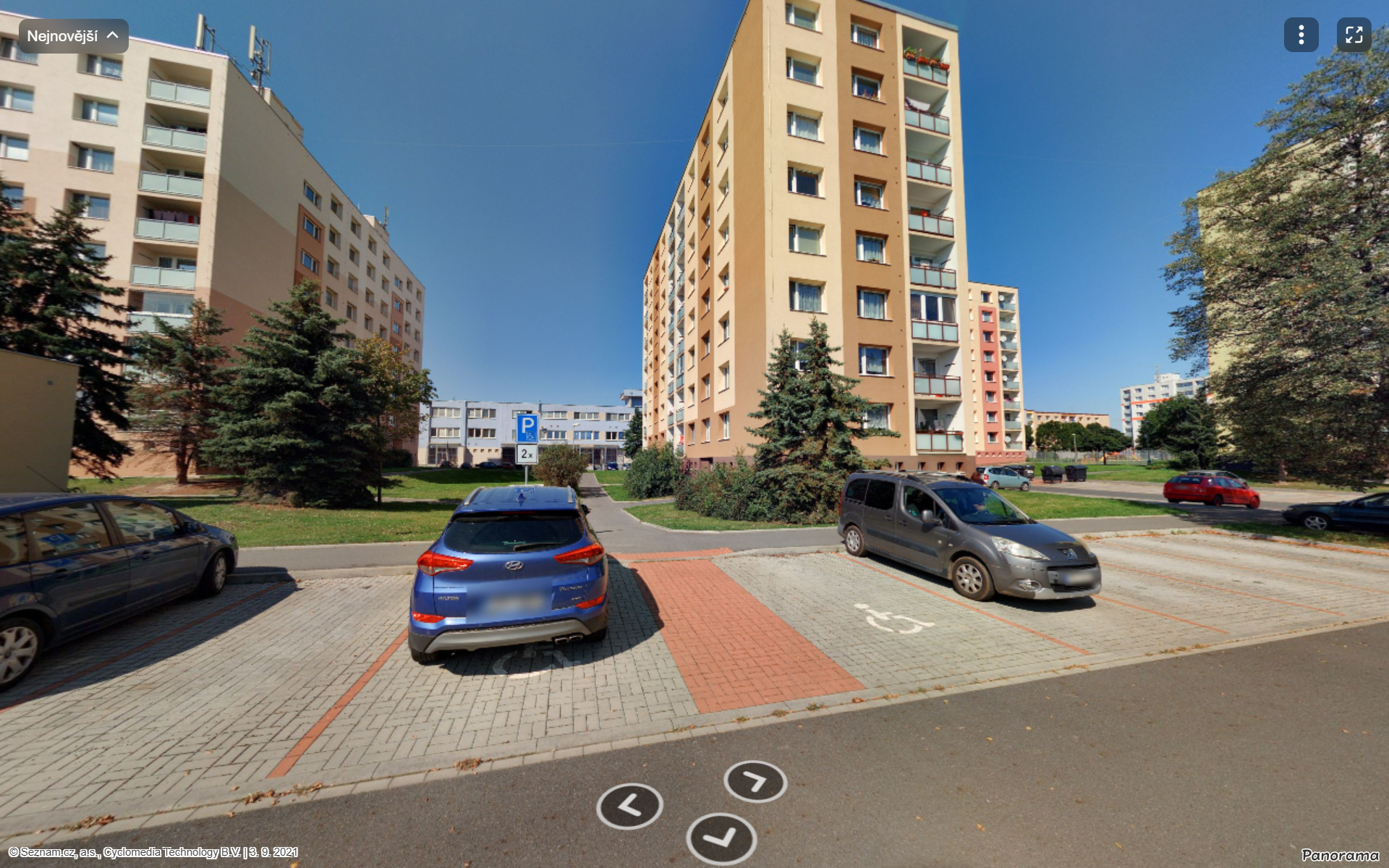 Parkoviště ul. Antonína Uxy, Nýřany 