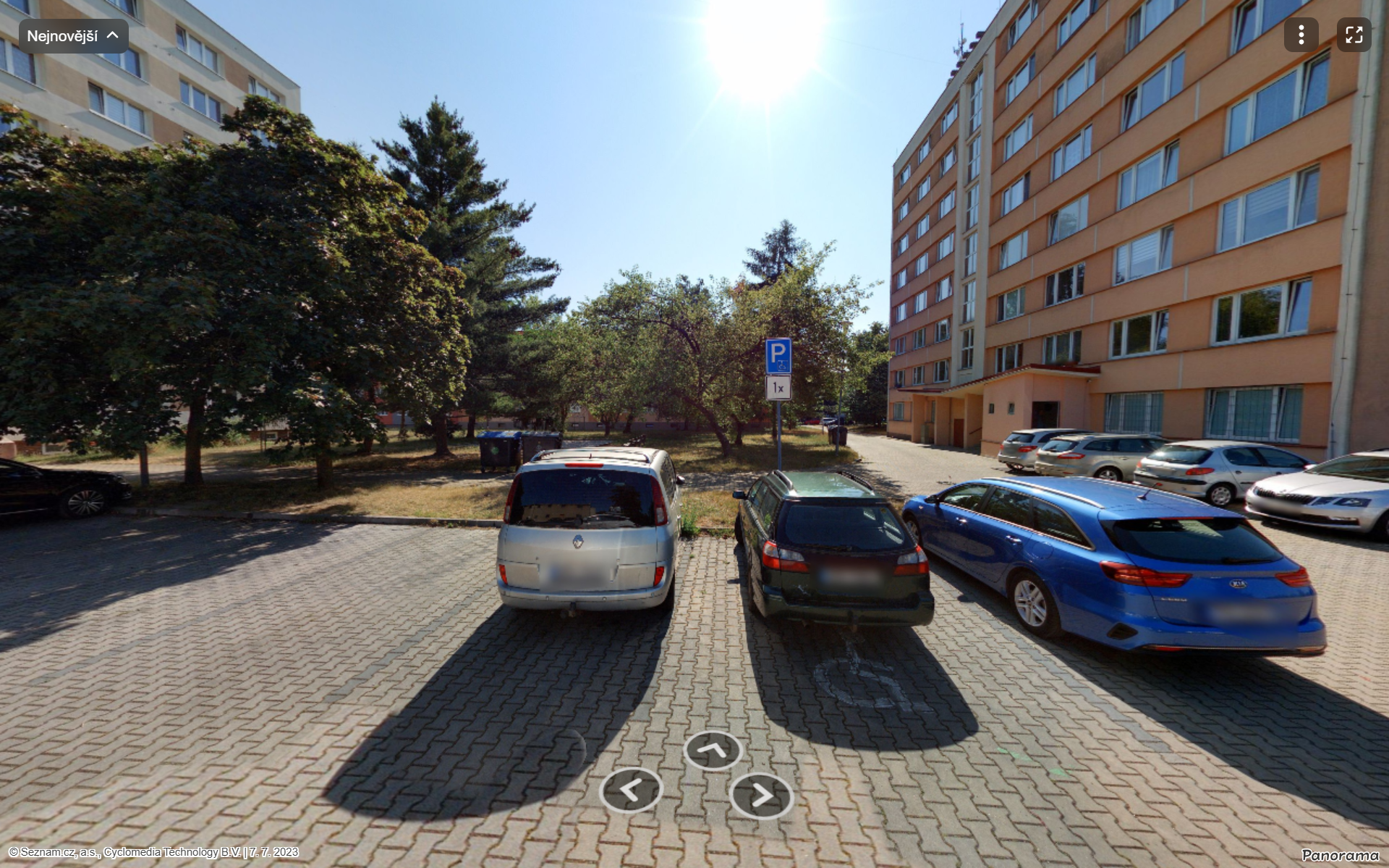 Parkoviště Čermákova ul., Plzeň 3
