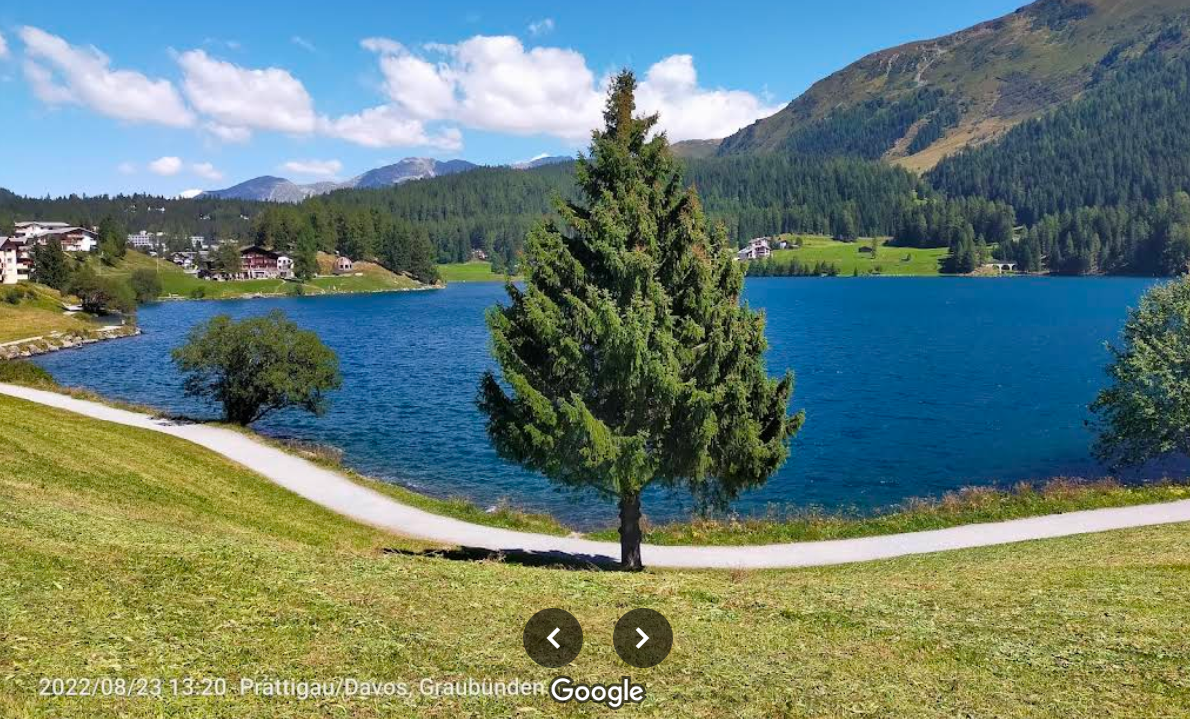 Jezero Davos, Švýcarsko