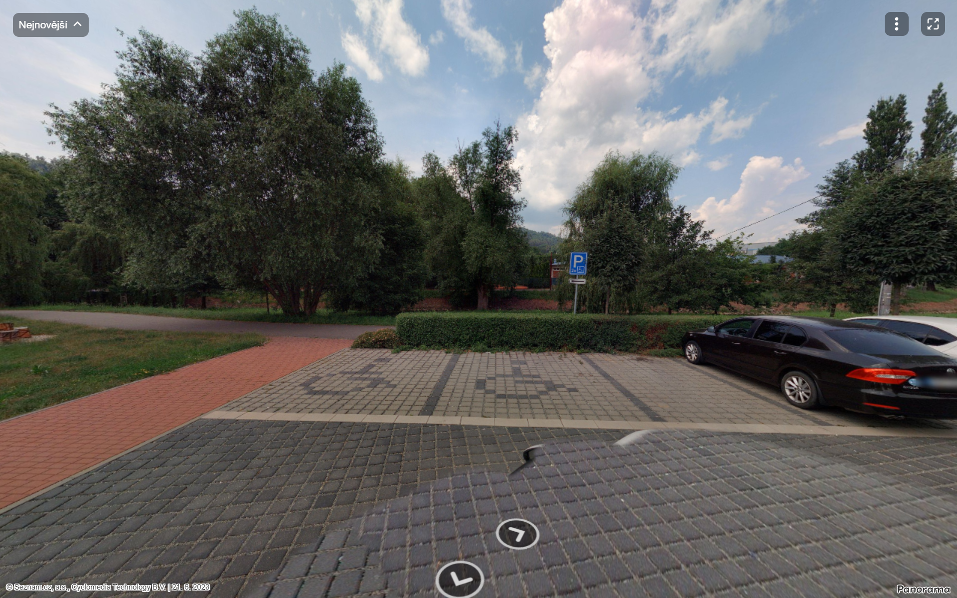 Parkoviště Vodní ul., Blansko 