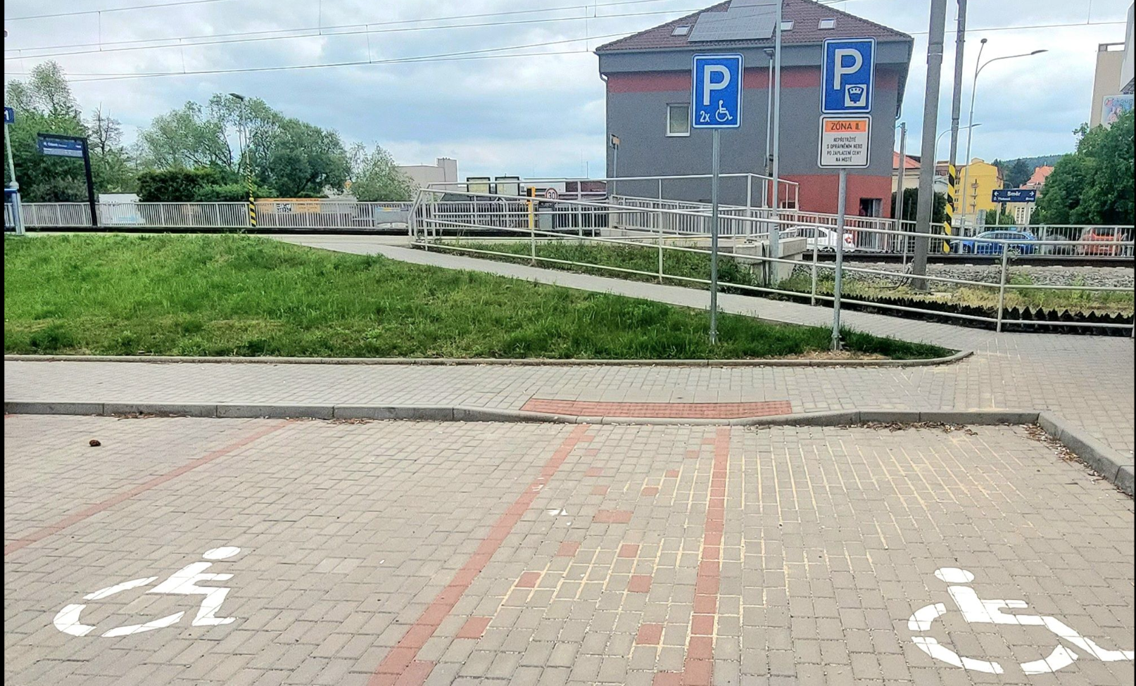Parkoviště Komenského ul., Blansko 