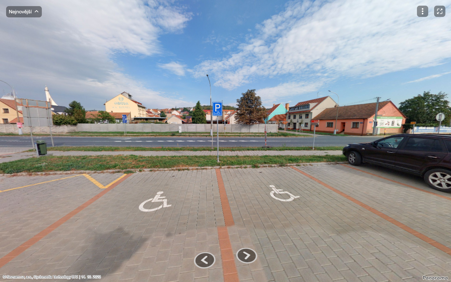Parkoviště Bratislavská ul., Hustopeče 