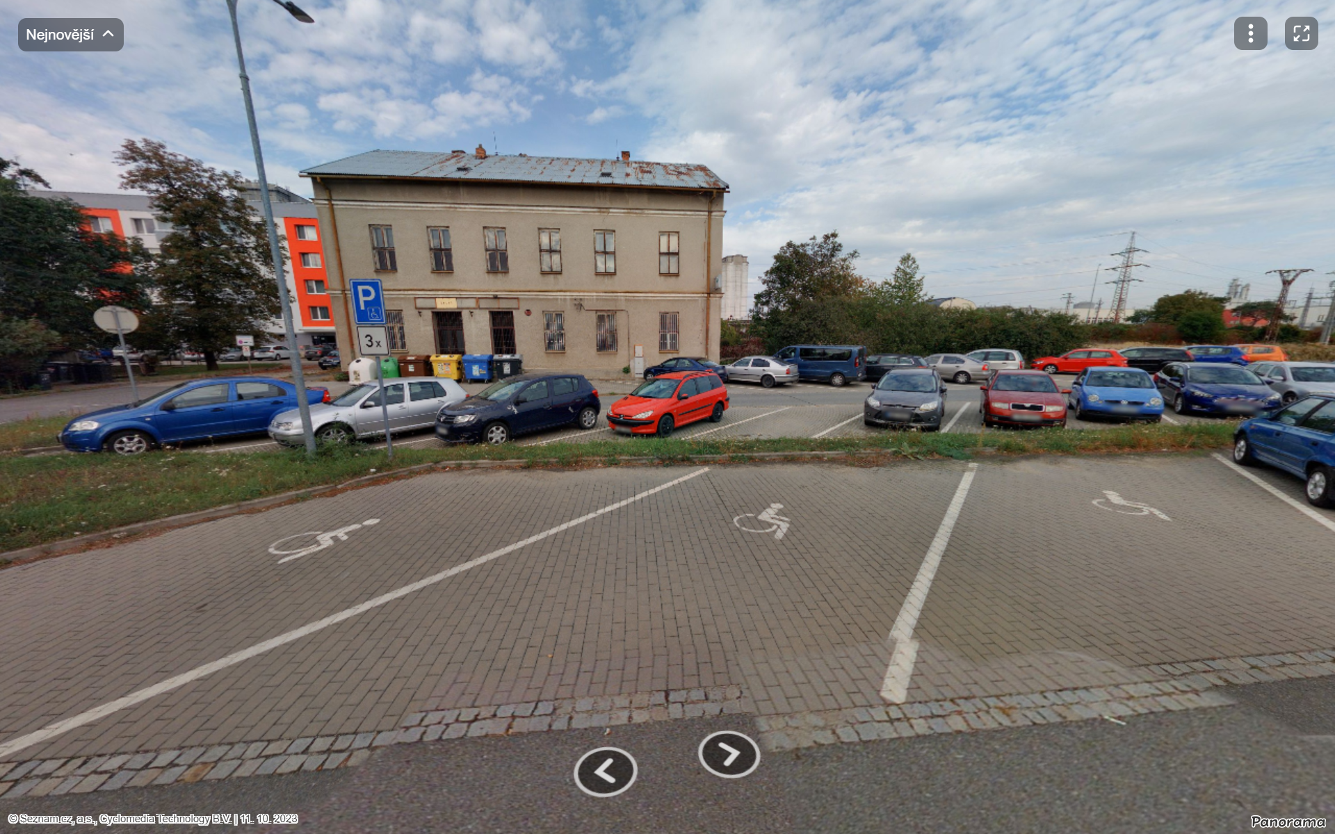 Parkoviště Nádraží Šakvice, Hustopeče 