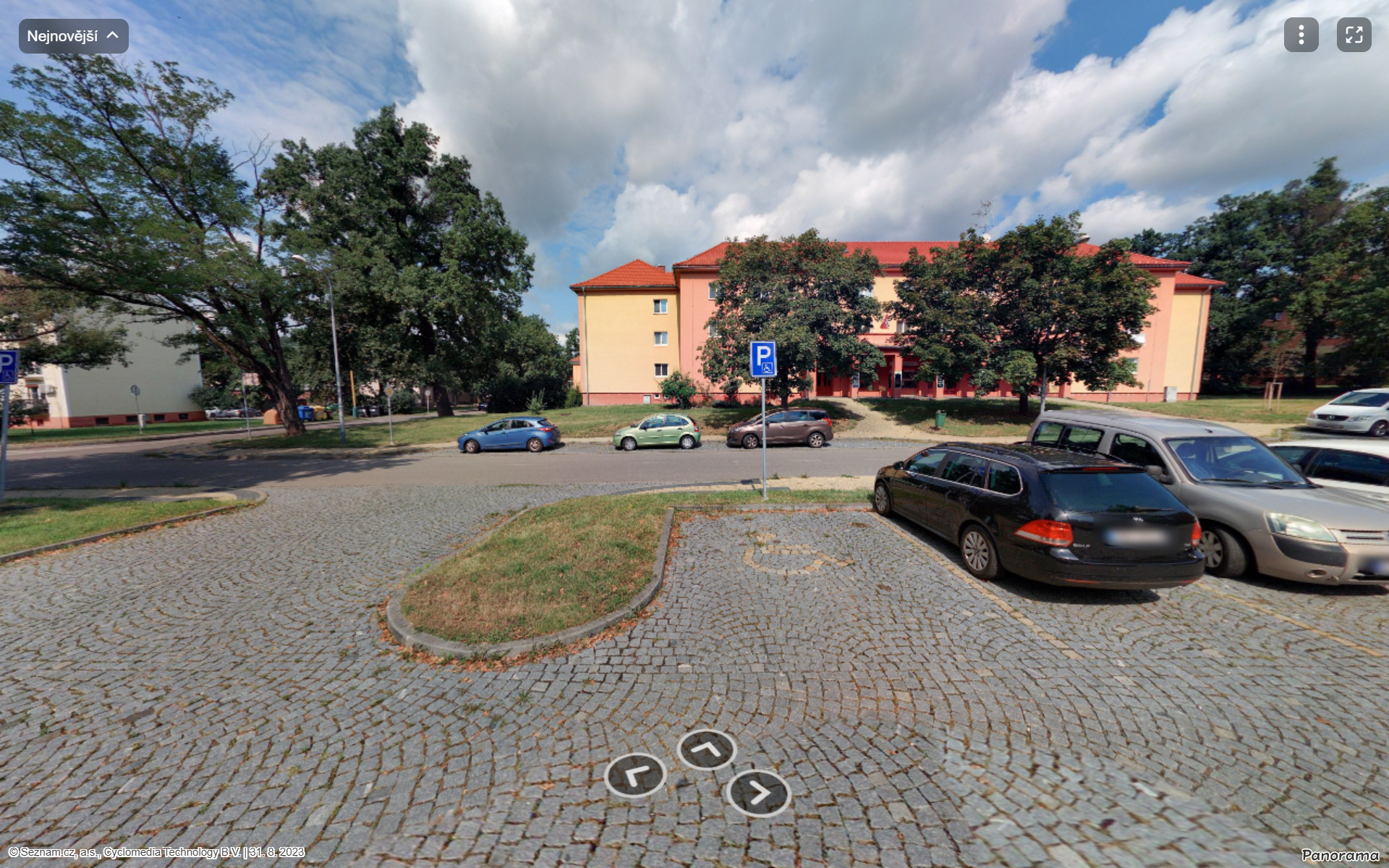 Parkoviště Erbenova ul., Hodonín 
