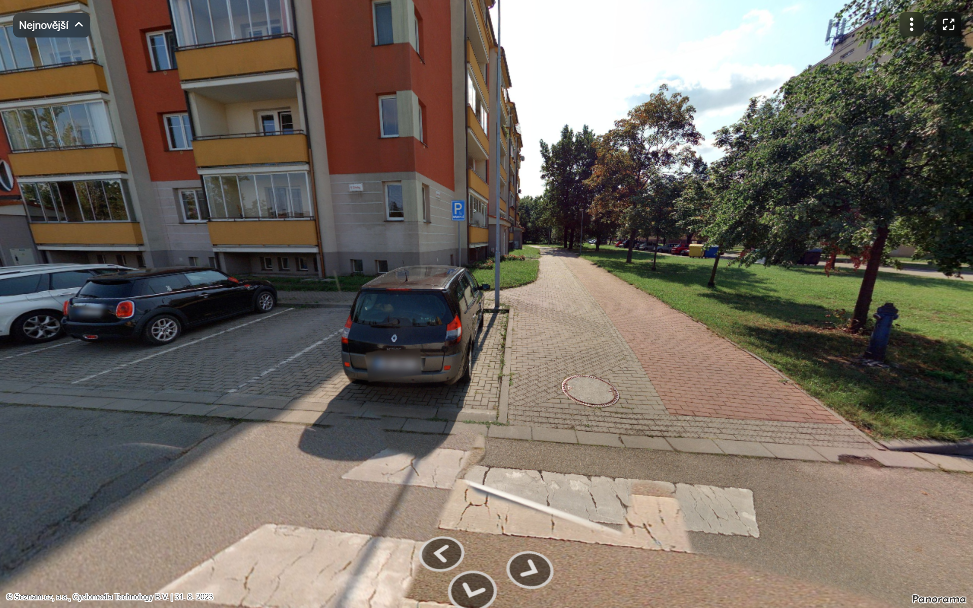 Parkoviště ul. U Cihelny, Hodonín 