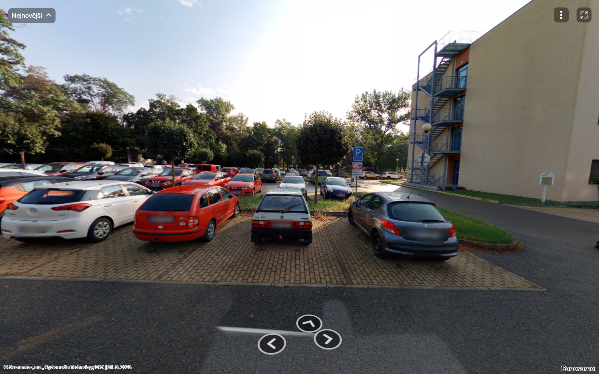 Parkoviště Měšťanská ul., Hodonín 