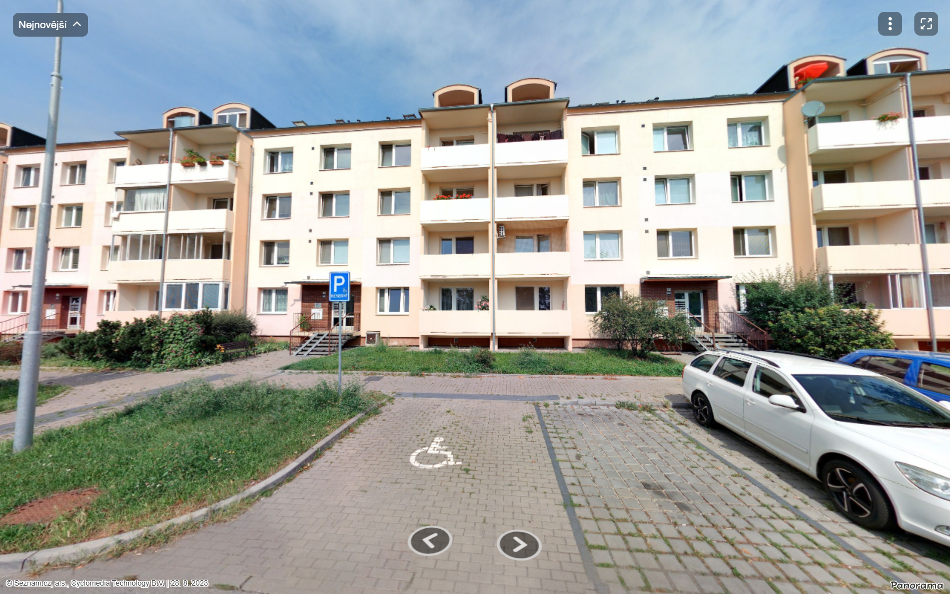 Parkoviště Brandlova ul., Hodonín 