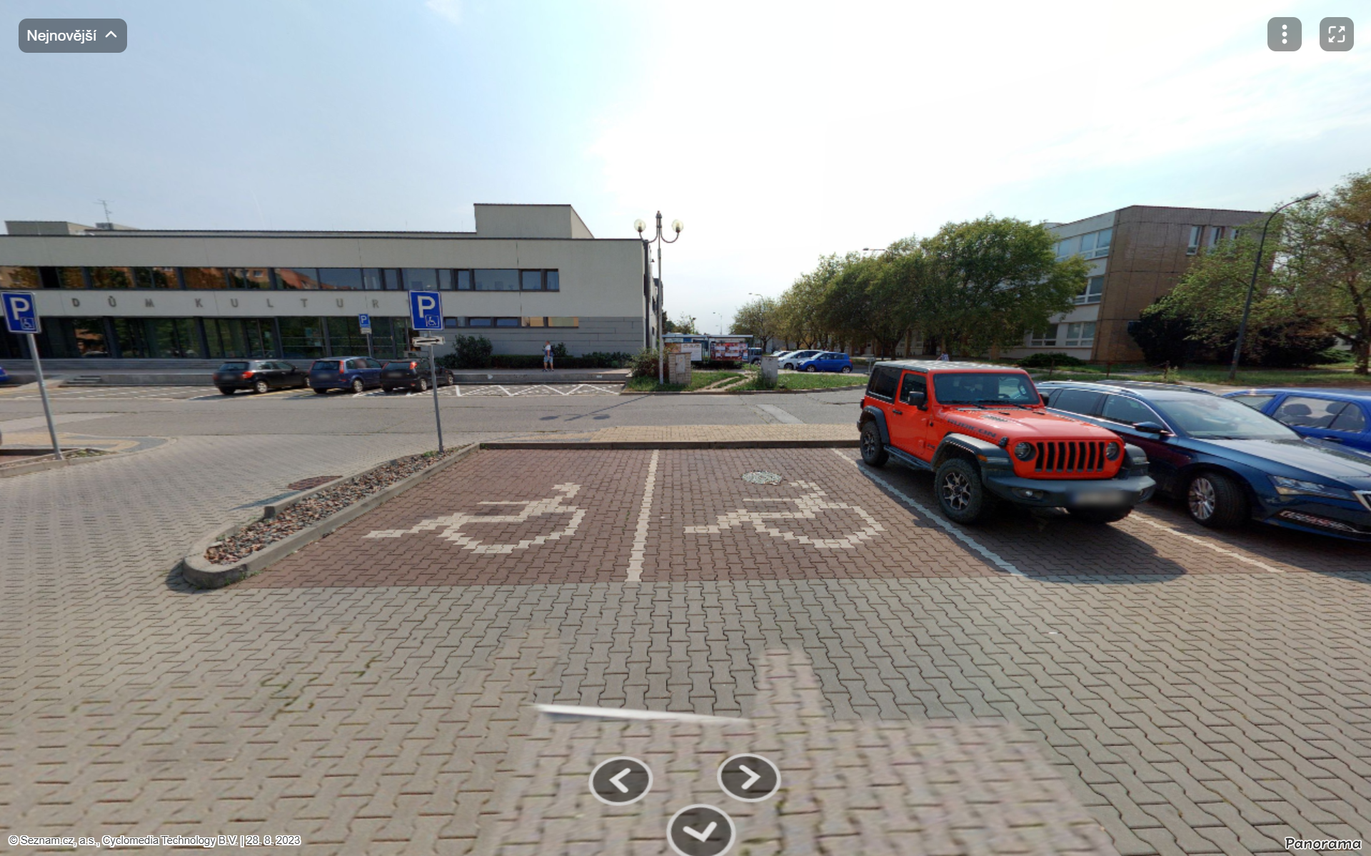 Parkoviště ul. Horní Valy, Hodonín 