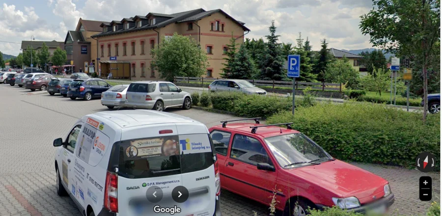 Parkoviště Bystřice