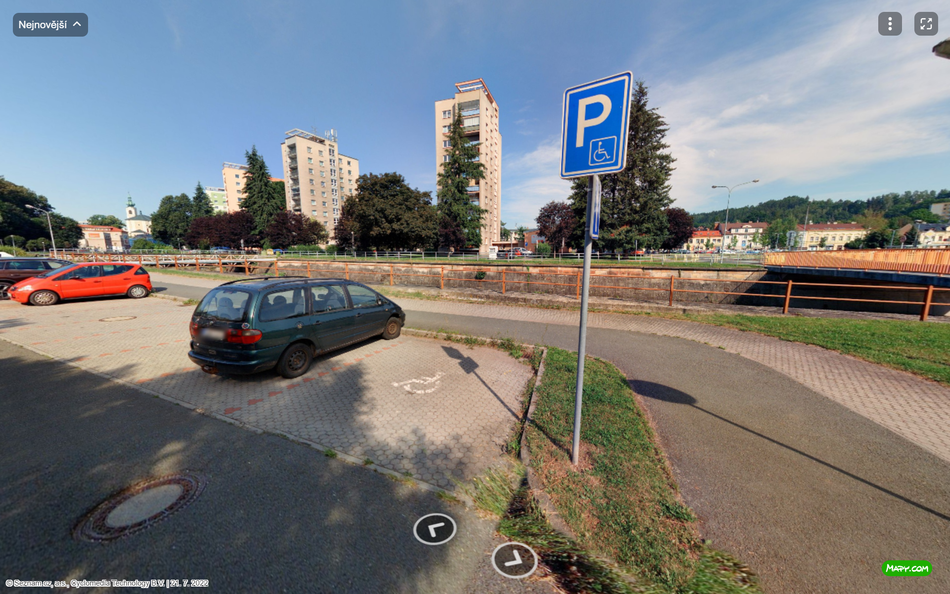 Parkoviště ul. Na Lukách, Trutnov