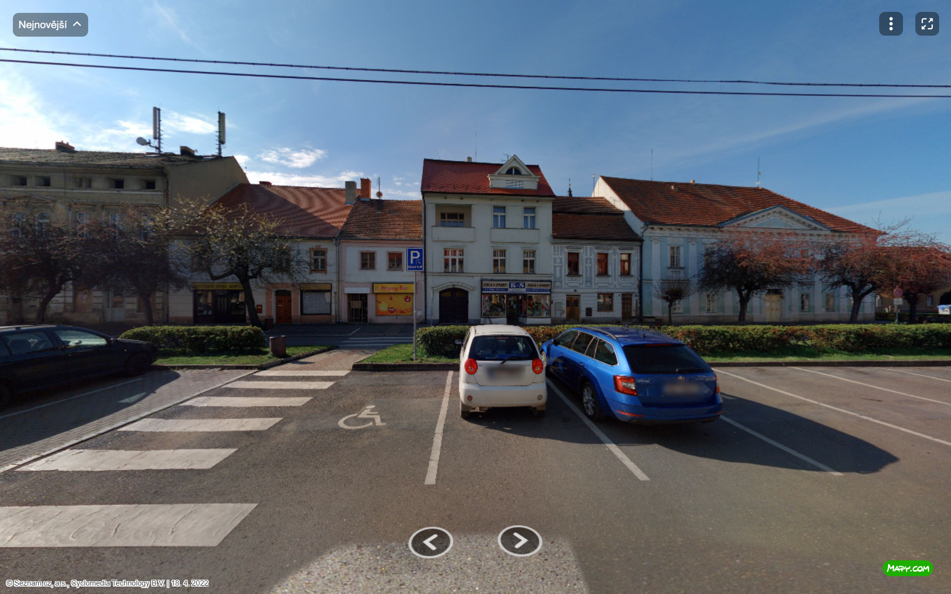 Parkoviště nám. 5. května, Libochovice