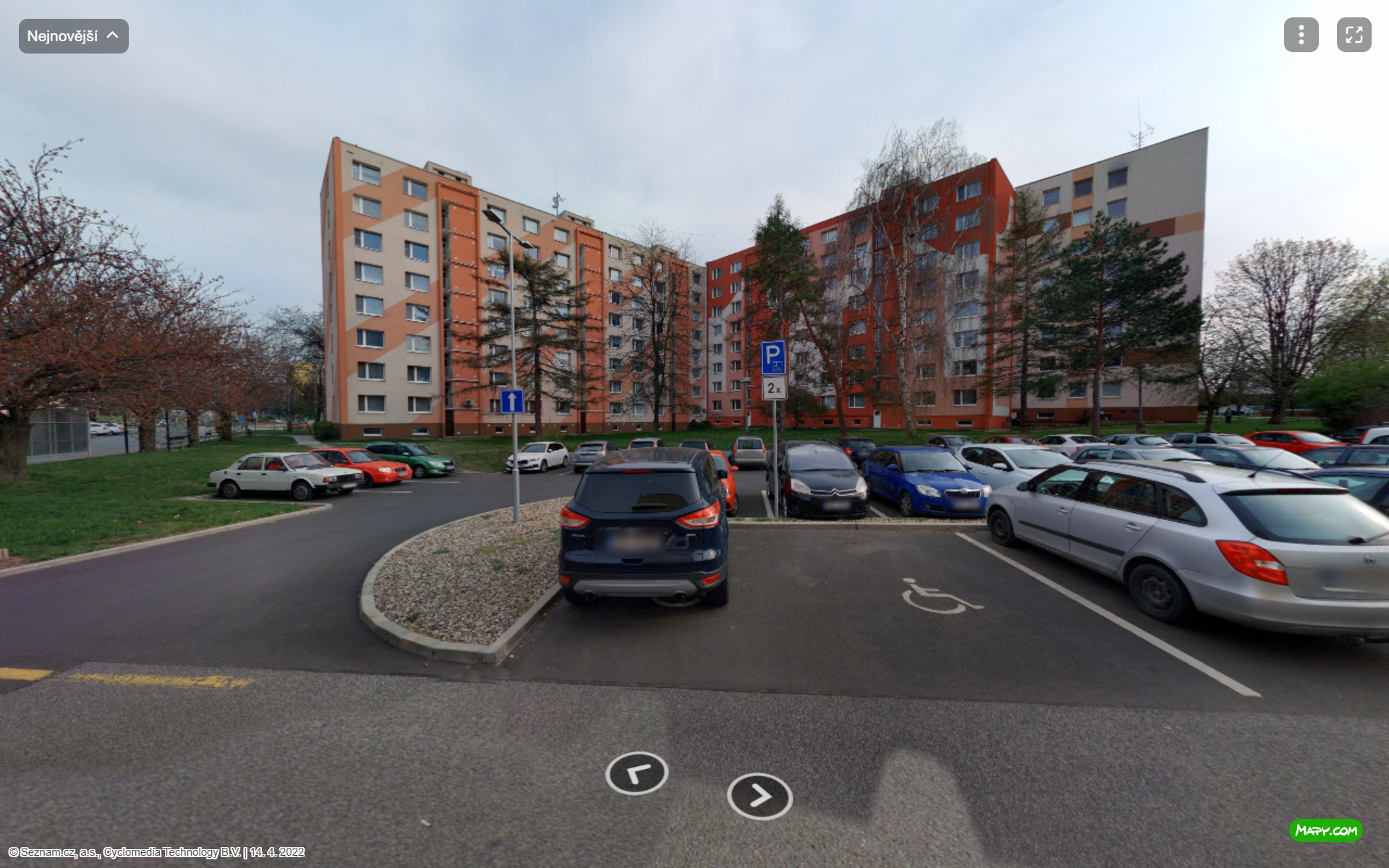 Parkoviště Wolkerova ul., Lovosice