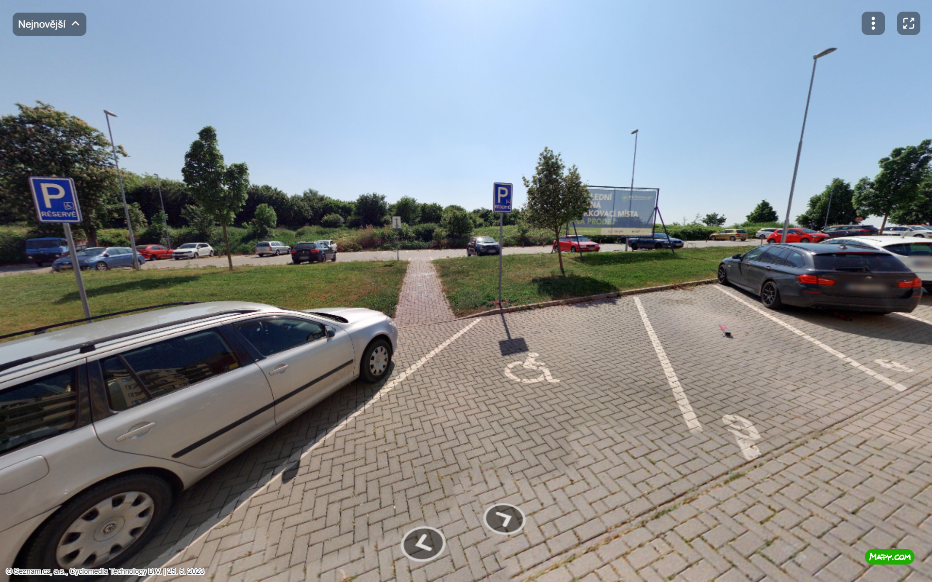 Parkoviště Kralupská ul., Brandýs nad Labem