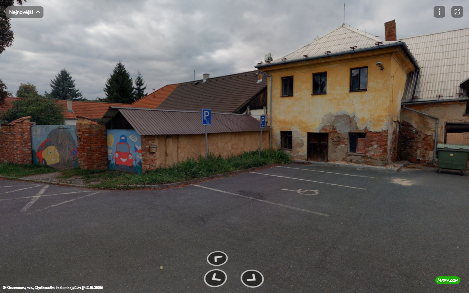 Parkoviště Oselce
