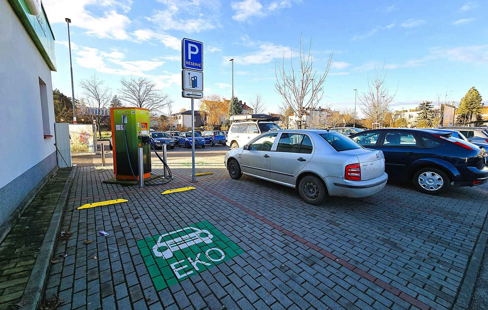 Nabíjecí stanice Okružní ul., Prostějov