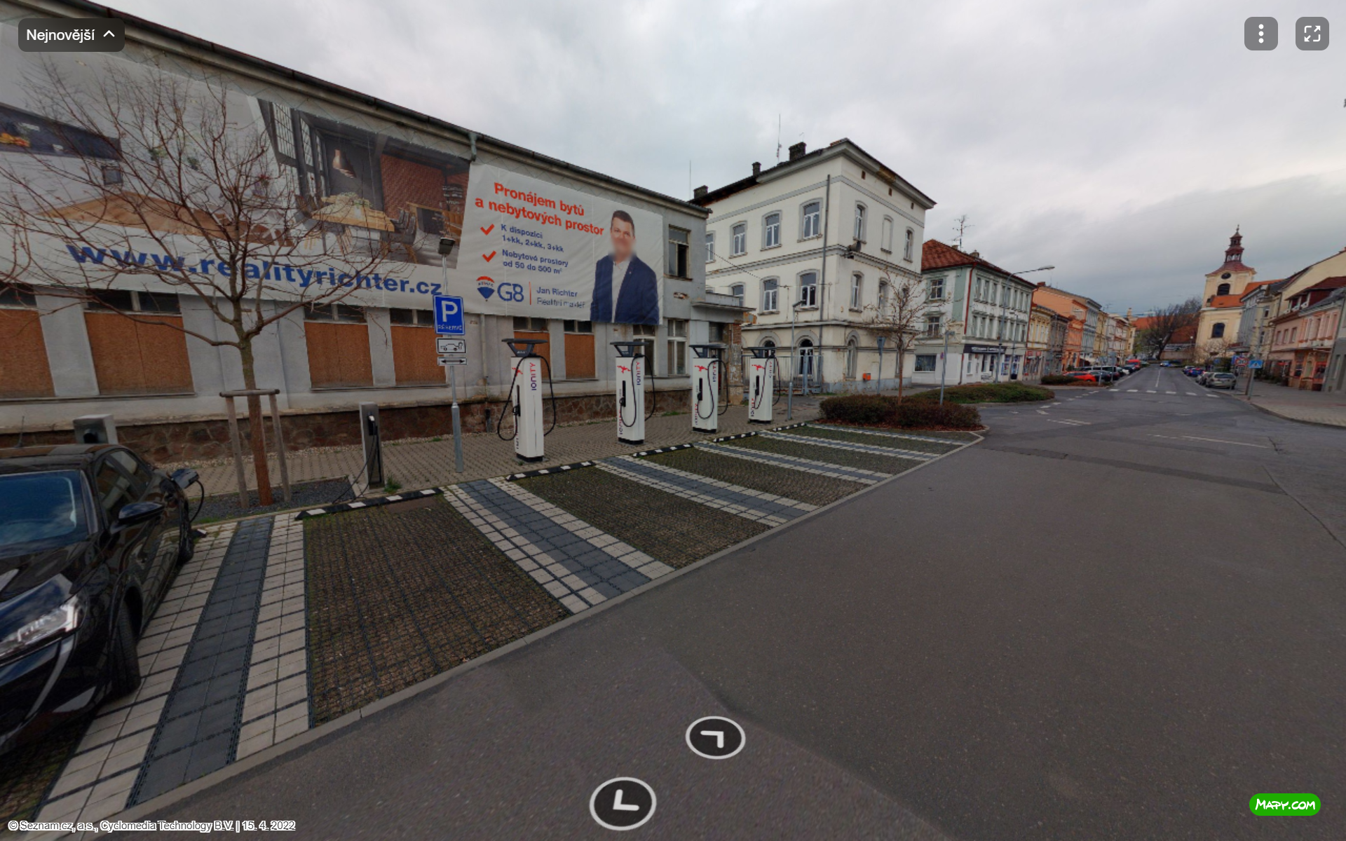 Nabíjecí stanice ul. 8.května, Lovosice