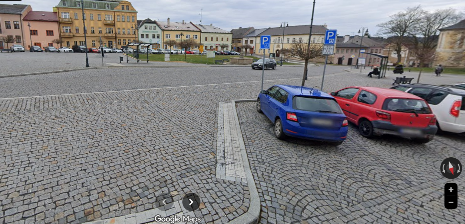 Parkoviště nám. Jiřího z Poděbrad, Toužim