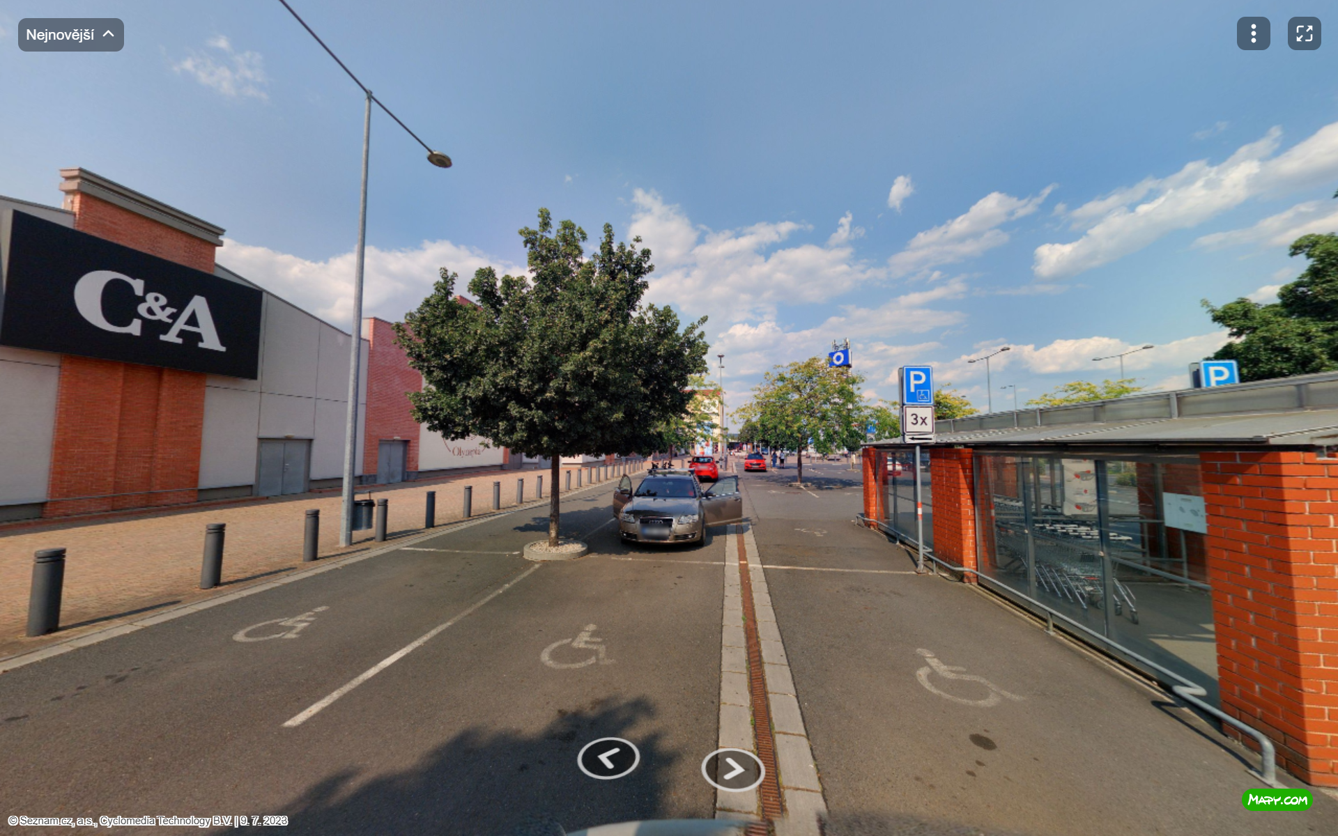 Parkoviště Písecká ul., Plzeň 8