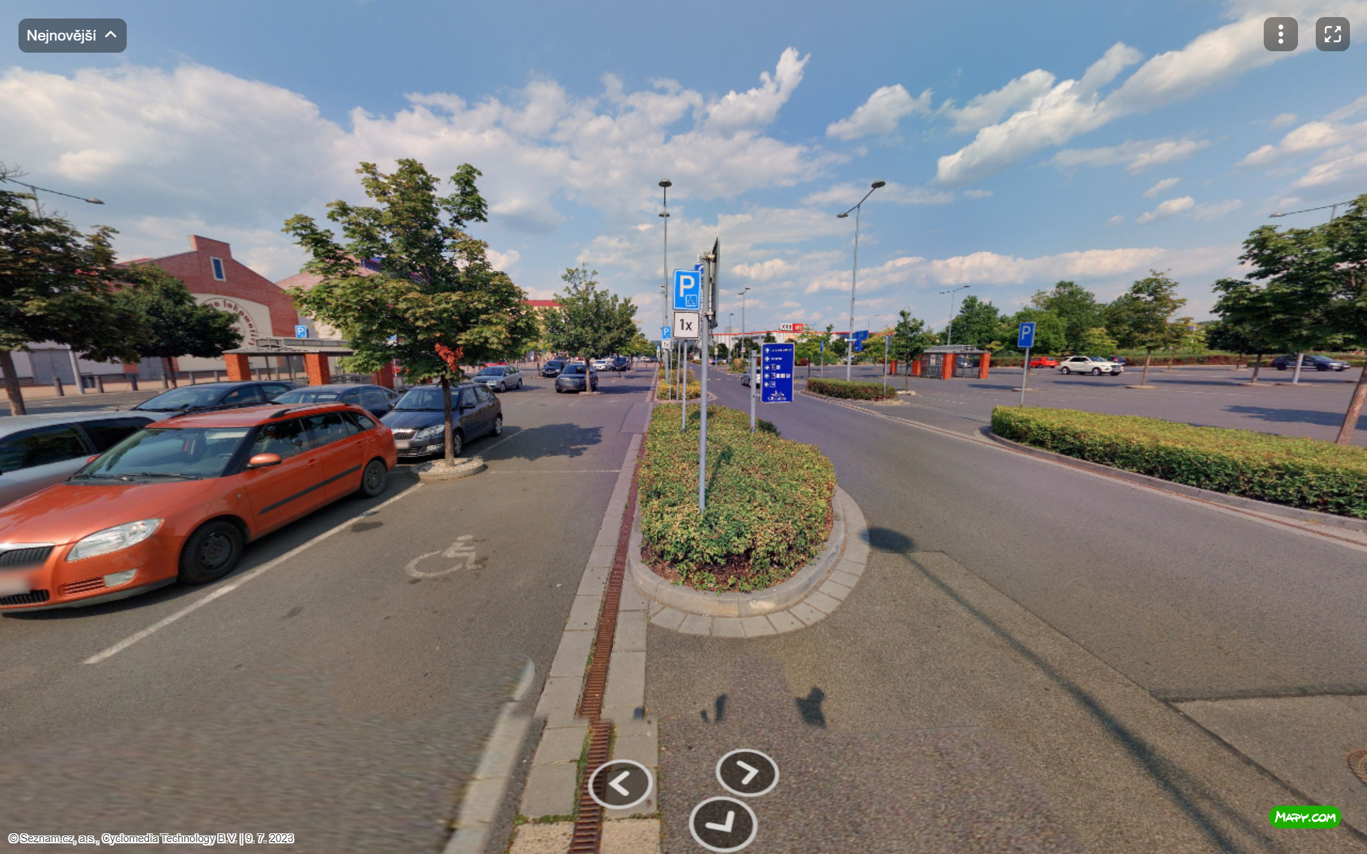 Parkoviště Písecká ul., Plzeň 8