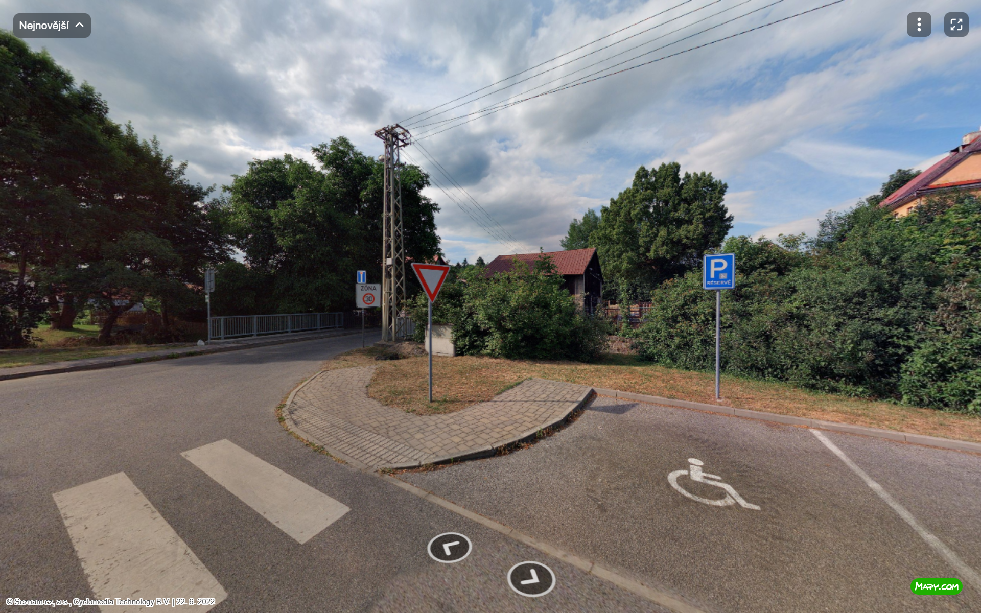 Parkoviště Nábřežní ul., Cvikov
