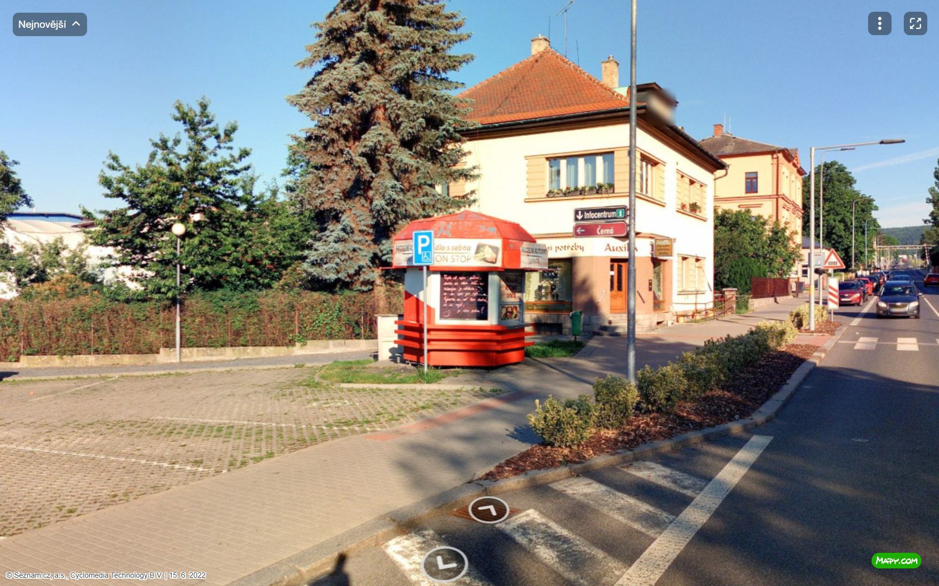 Parkoviště ul. B. Egermanna, Nový Bor